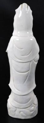 A Chinese blanc de chine porcelain figure - 17