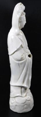 A Chinese blanc de chine porcelain figure - 18