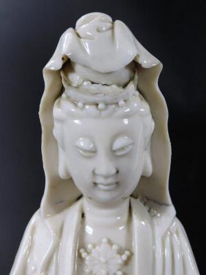 A Chinese blanc de chine porcelain figure - 20