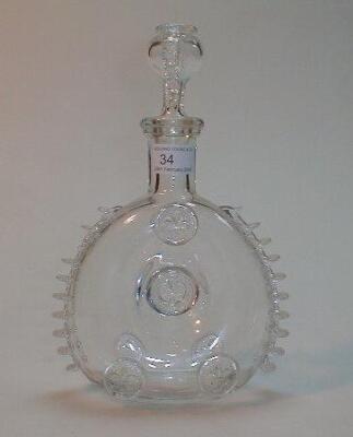 A Remy Martin decanter by Baccarat