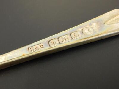 A set of six presentation silver spoons - 2