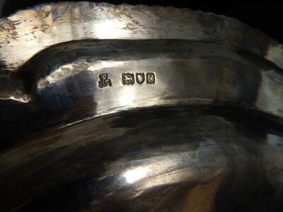 A pair of late Victorian silver oval platters or meat dishes - 2