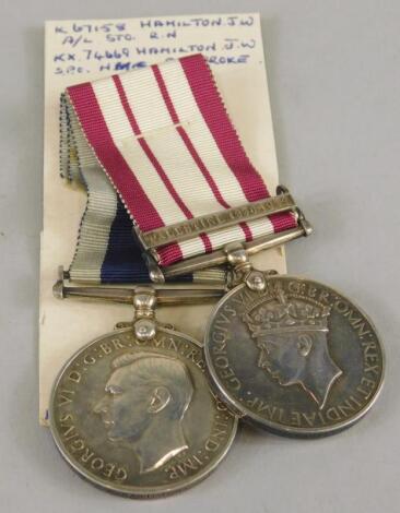 A Royal Naval medal