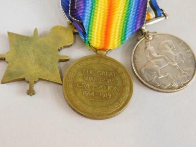 Three First World War medals - 2