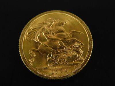A full gold sovereign - 2