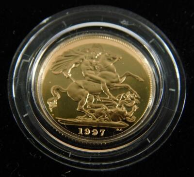 A full gold proof sovereign