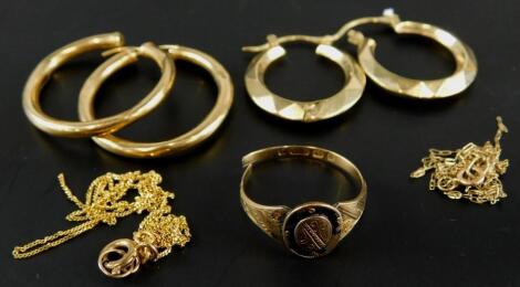 Various jewellery