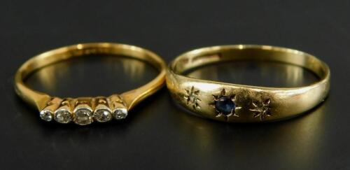 Two dress rings