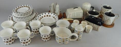 A collection of retro ceramics