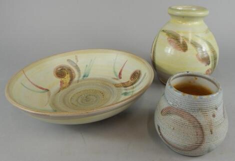 Three items of Bourne Denby