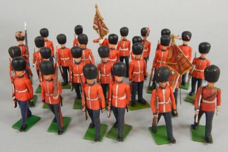 A collection of Britains cast plastic figures