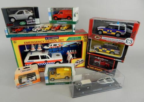 Various modern die cast vehicles etc.