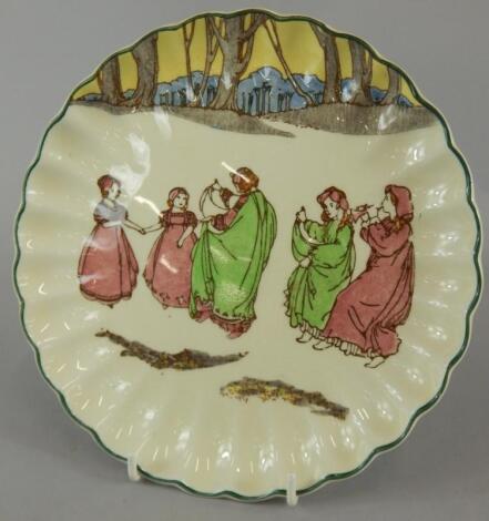 A Royal Doulton seriesware plate