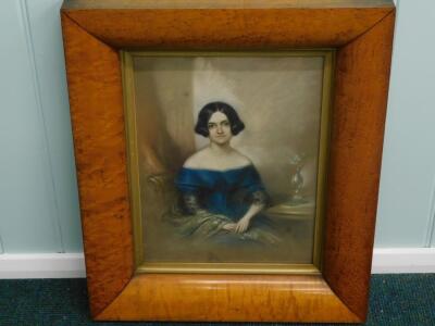 19thC British School. Portrait of a lady - 2