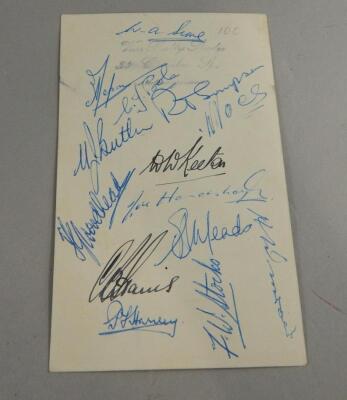 An album of cricket autographs - 5