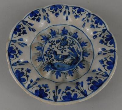 A Continental faience plate