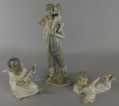 A collection of Lladro