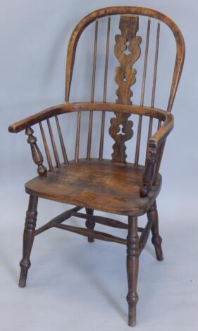 A 19thC Windsor chair