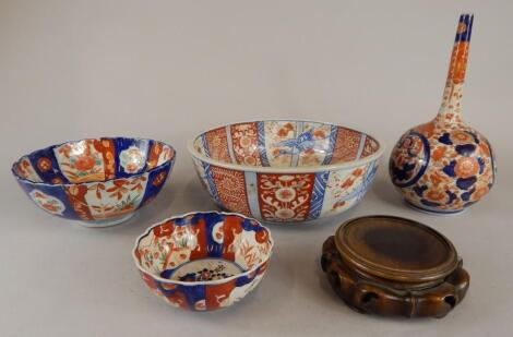 A collection of Japanese Imari items