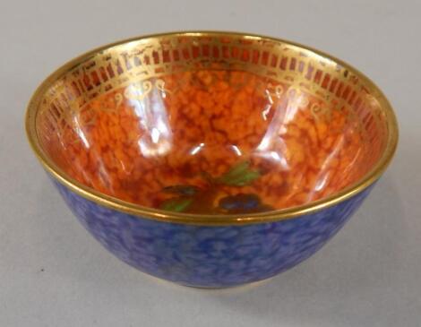 A Wedgwood lustre miniature bowl