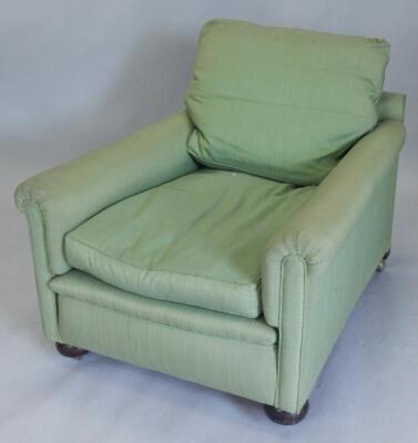 A late 19thC armchair