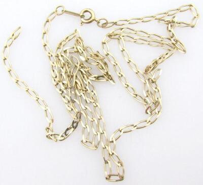 A slender link necklace - 2