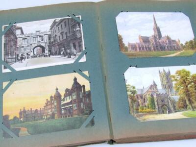 An album of early 20thC and later postcards - 2