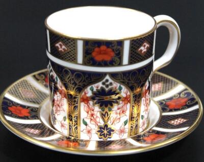 A matched set of ten Royal Crown Derby Imari pattern coffee cans - 2