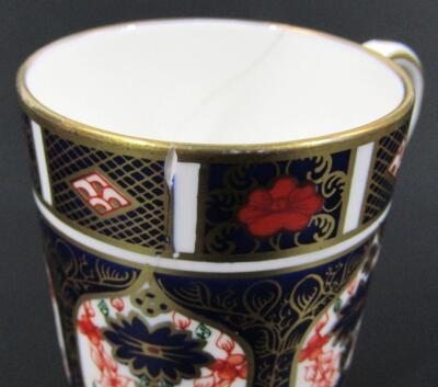 A matched set of ten Royal Crown Derby Imari pattern coffee cans - 4