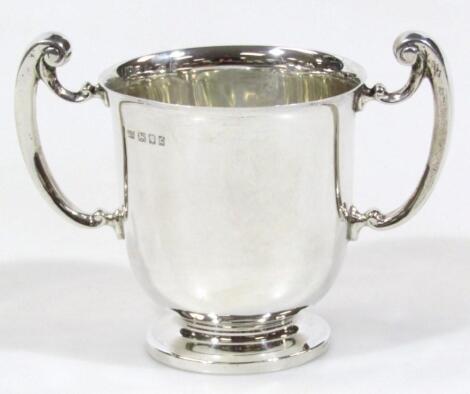 A George V silver loving cup