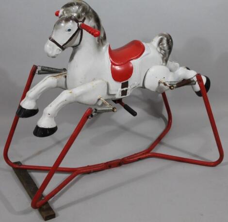 A mid-20thC Tri-ang style child's rocking horse