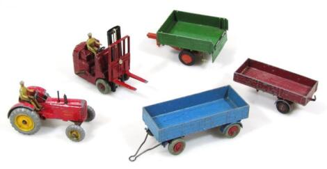 Various Dinky vehicles