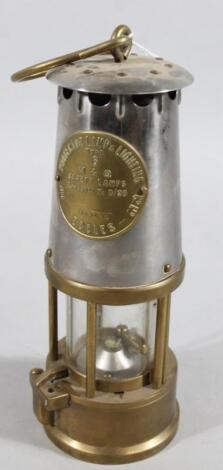 An Eccles Protector miner's lamp