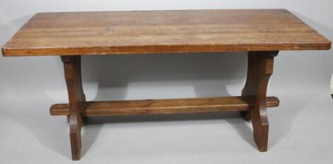 A heavy French refectory table