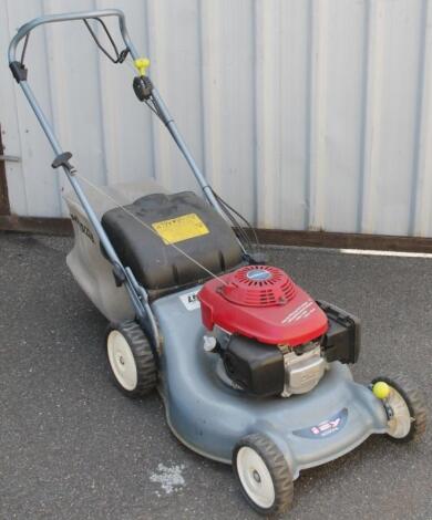 A Honda Easy Start 4.5 hp lawn mower