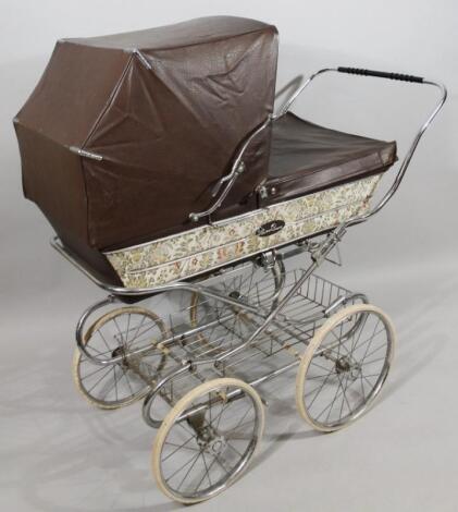 A mid 20thC Silver Cross child's pram