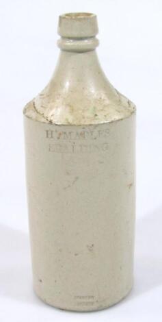 A 19thC Doulton Lambeth stoneware bottle