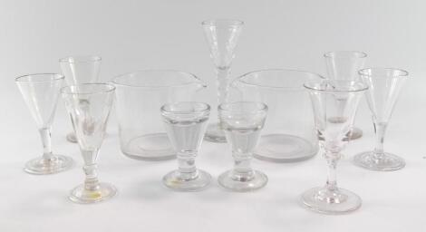 Victorian and later glassware