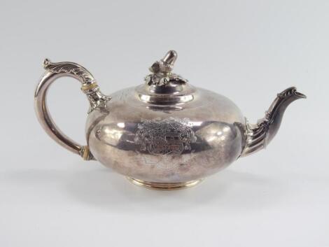 A Paul Storr silver teapot