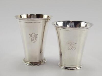 A Swedish silver beaker