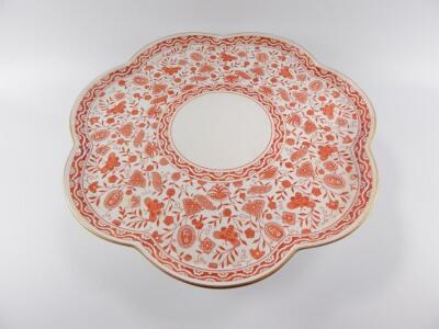 A Royal Crown Derby porcelain lazy Susan - 2