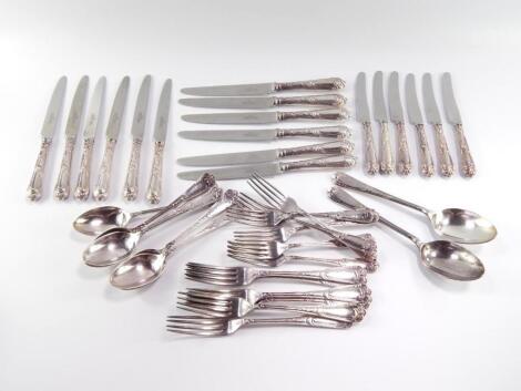 Roberts & Belk plated flatware