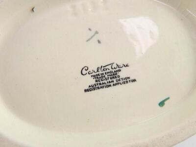 Carltonware Wedgwood & Co and Beswick leaf pottery - 2