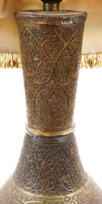 A Middle Eastern metal vase - 5