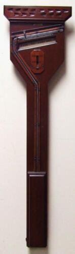 A Victorian mahogany patented angle barometer