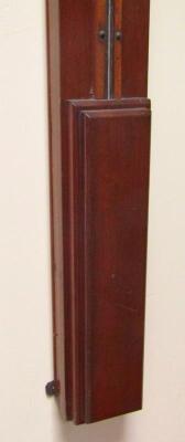 A Victorian mahogany patented angle barometer - 4