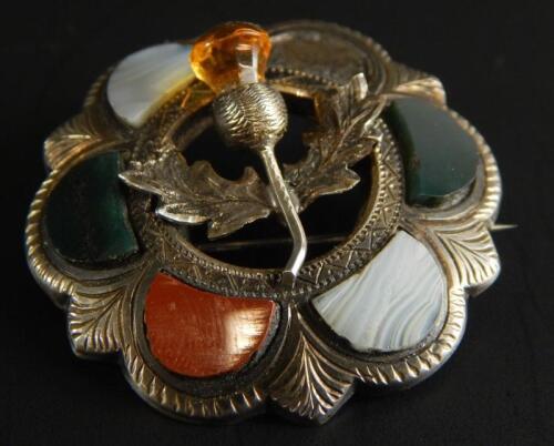 A Celtic brooch