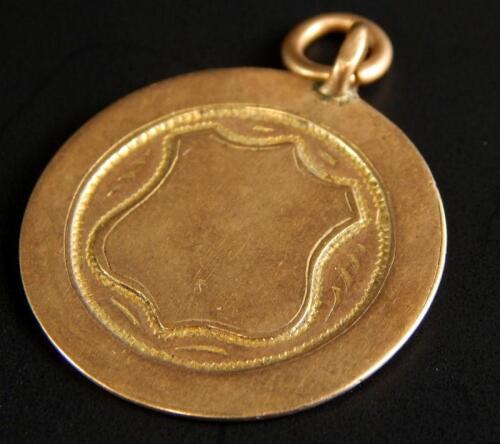 A 9ct gold fob