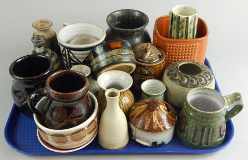 A large quantity of Studio ceramics