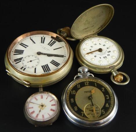 A collection of pocket watches